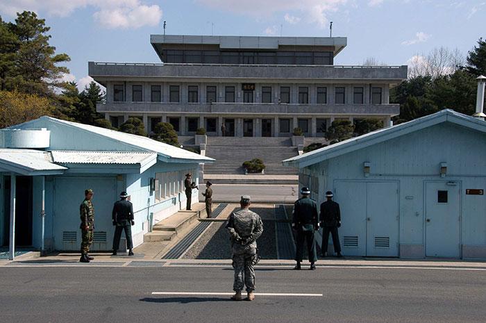 North Korea and South Korea